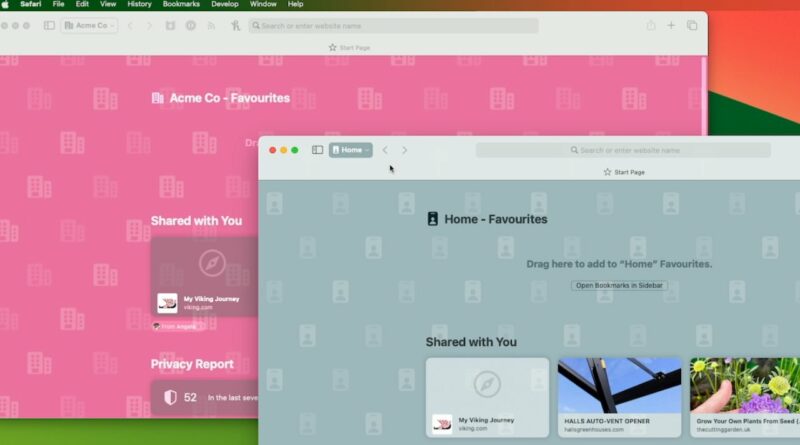So meistern Sie Safari-Profile in macOS Sonoma: Ihr Schlüssel zu besserer Konzentration und Datenschutz