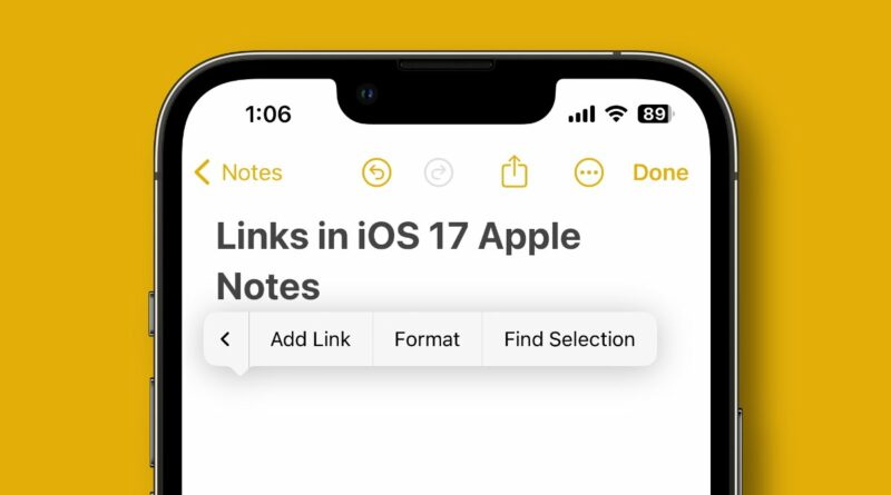 Verbinde deine Ideen wie nie zuvor: So nutzt du die neuartige Notizverknüpfung in iOS 17!