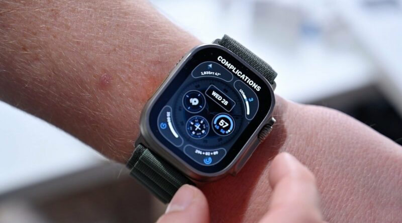 Die neue Apple Watch Ultra - Jetzt in Dunkel-Titanium?