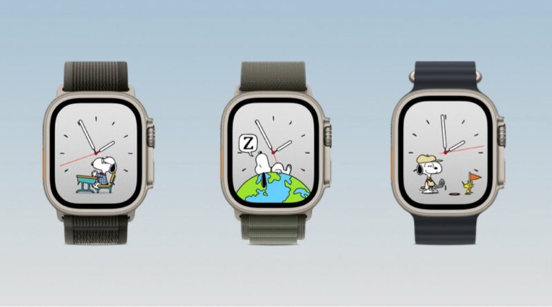 Snoopy springt auf die Smartwatch: Neue Animationen in neuester watchOS 10 Beta entdeckt